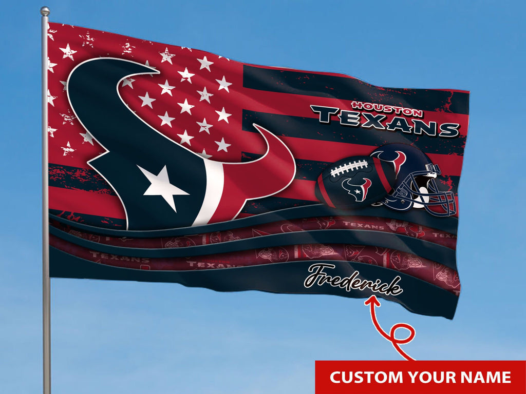 Houston Texans Personalized Flag 12
