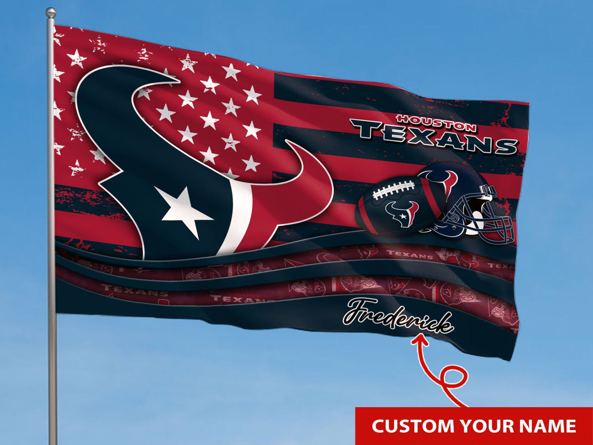 Houston Texans Personalized Flag 12