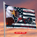 Houston Texans-Flag-Custom Name JH978