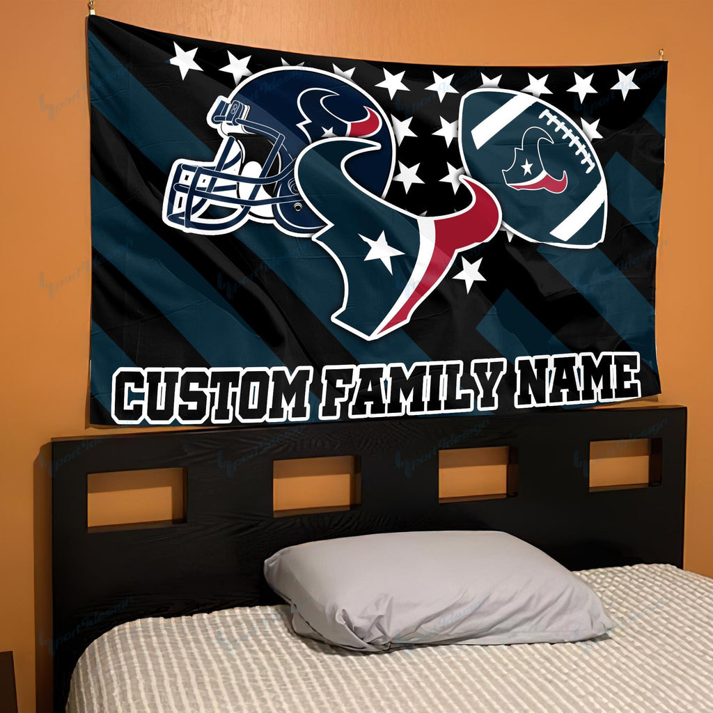 Houston Texans Personalized Flag 76