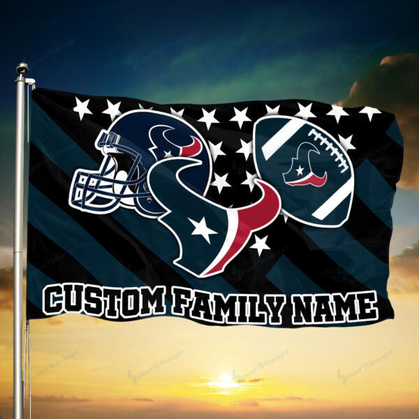 Houston Texans Personalized Flag 76