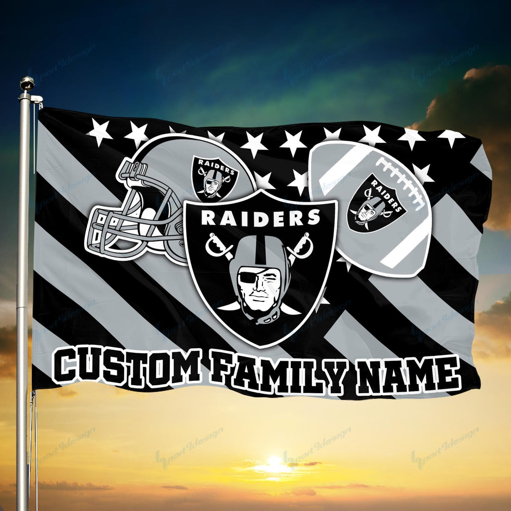 Las Vegas Raiders Personalized Flag 88