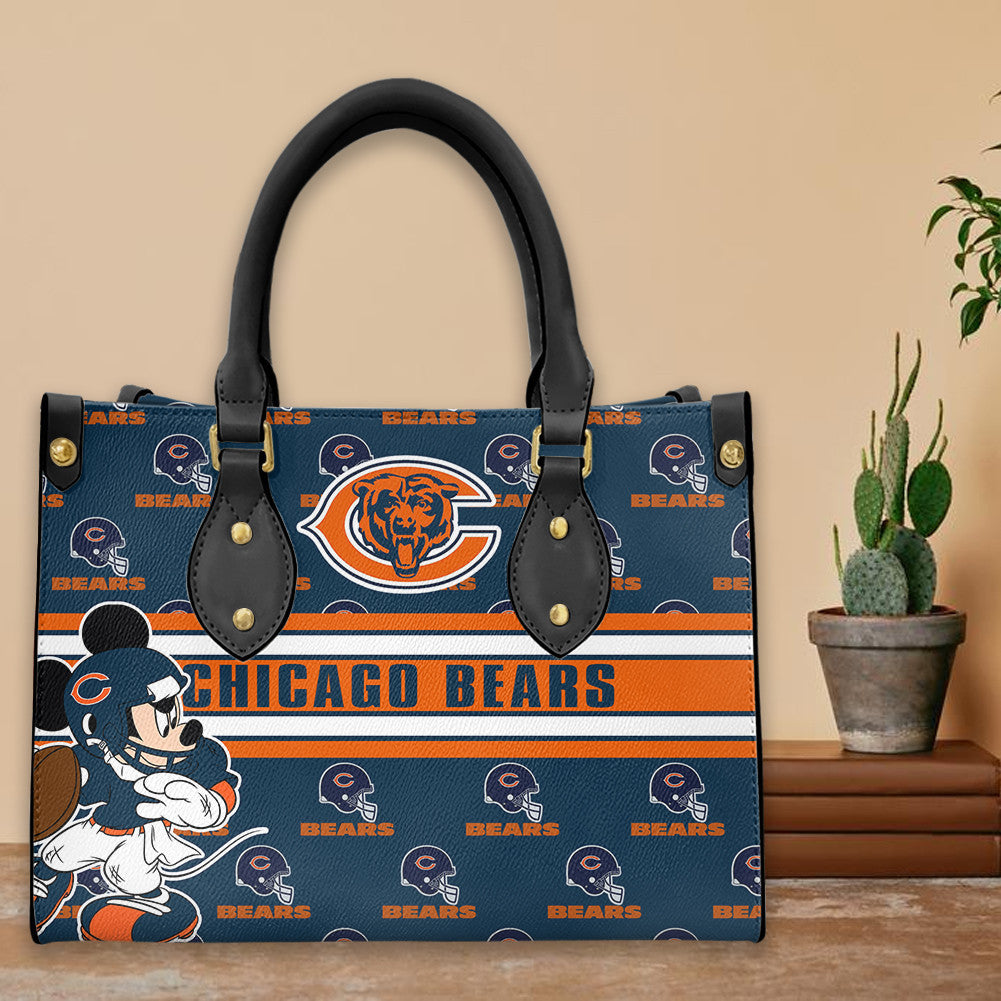 Chicago Bears Leather Hand Bag BB260