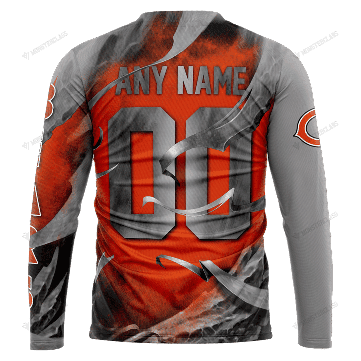 Chicago Bears Limited Edition All Over Print Hoodie Sweatshirt Zip Hoodie T shirt Unisex 860