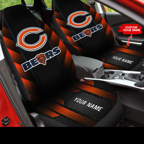 Chicago Bears Personalized Car Seat Covers BG471