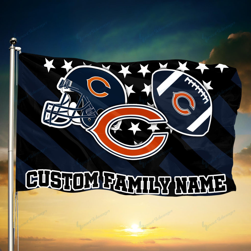 Chicago Bears Personalized Flag 69