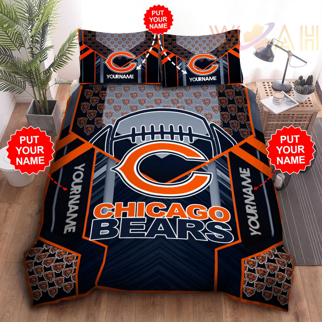 Chicago Bears Personalized Bedding Set BG13