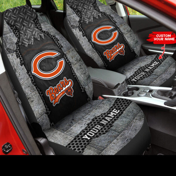 Chicago Bears Personalized Car Seat Covers BG259