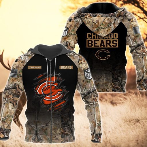 Chicago Bears Personalized All Over Printed 417