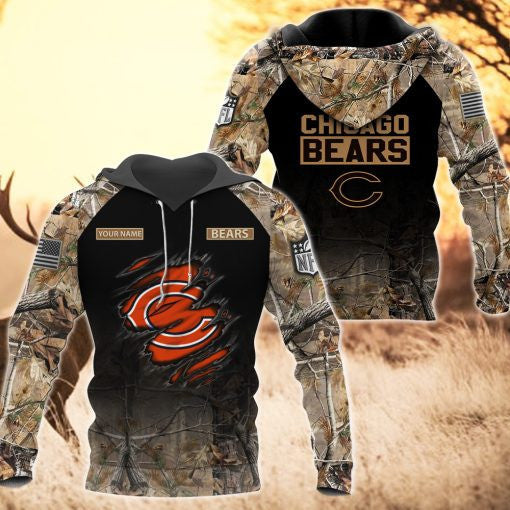 Chicago Bears Personalized All Over Printed 417
