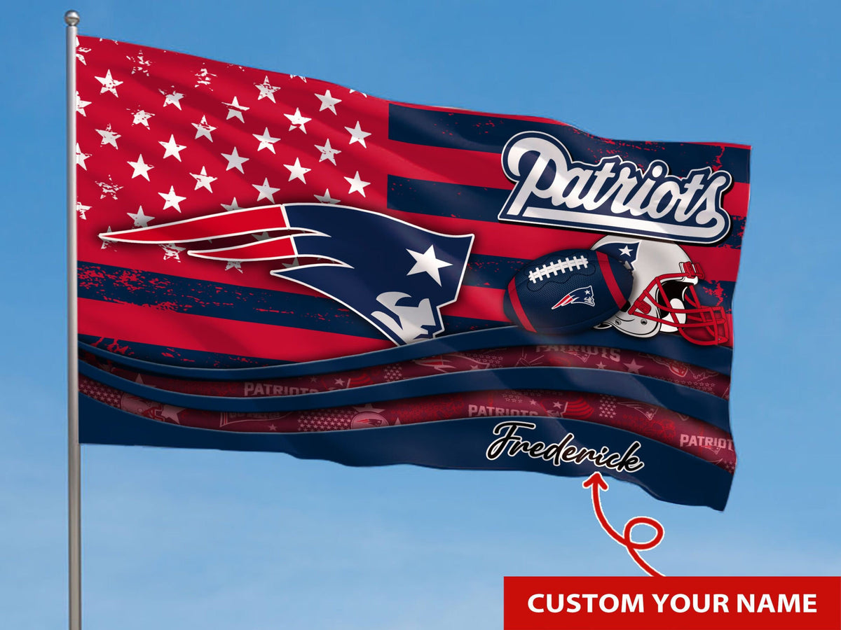 New England Patriots Personalized Flag 20