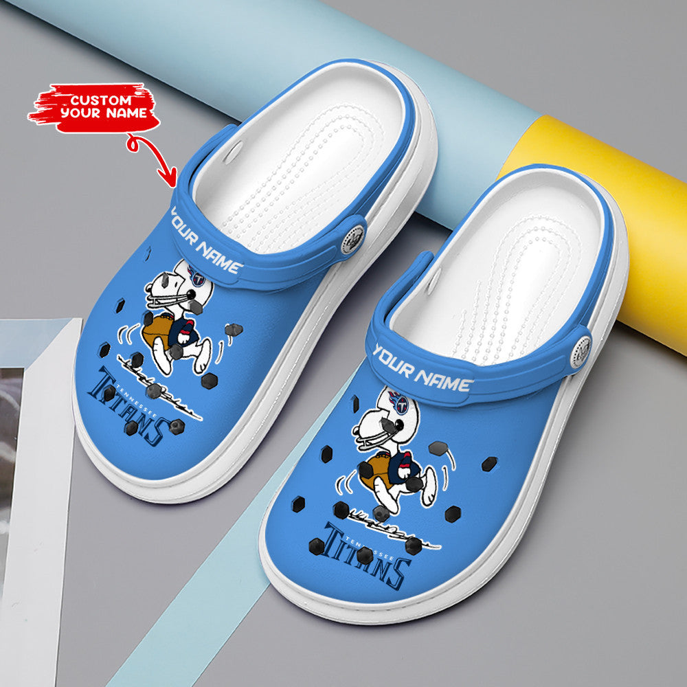 Tennessee Titans Personalized Limited Clog BGCR365