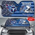 Tennessee Titans Personalized Auto Sun Shade BGAUSS281