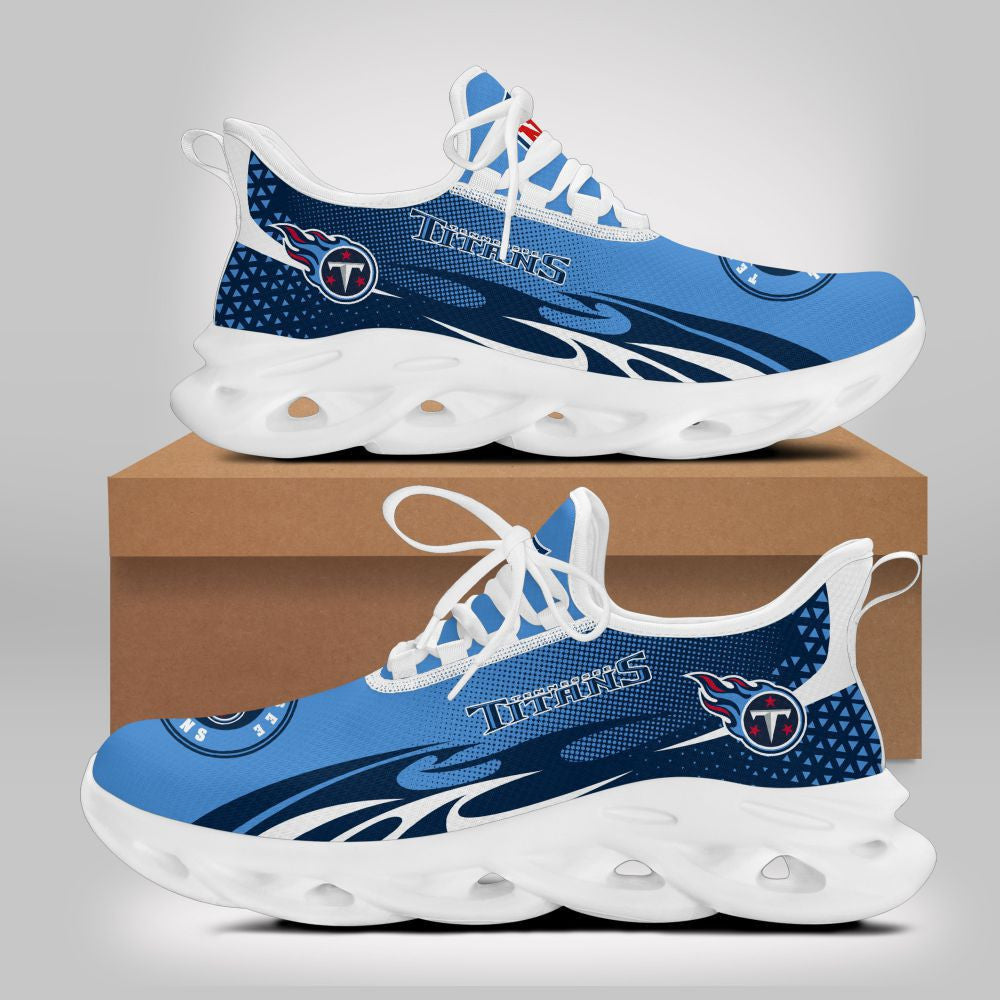 Tennessee Titans Personalized Yezy Running Sneakers SPDMS903