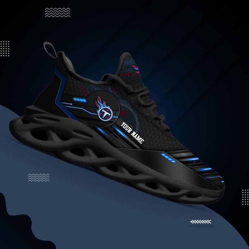 Tennessee Titans Personalized Yezy Running Sneakers SPDMS762