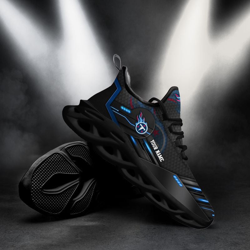 Tennessee Titans Personalized Yezy Running Sneakers SPDMS762