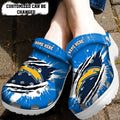 Los Angeles Chargers Personalized Limited Clog BG260
