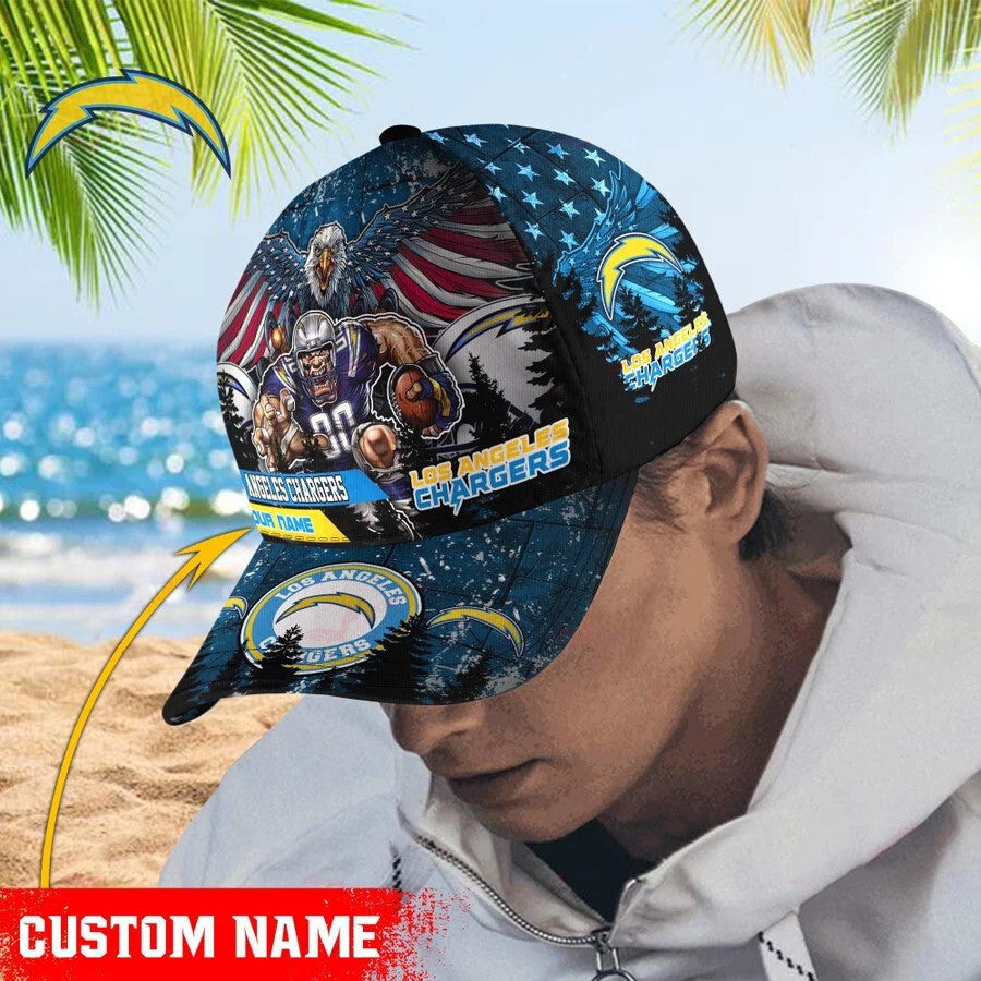 Los Angeles Chargers Personalized Classic Cap BB539