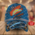 Los Angeles Chargers Personalized Classic Cap AZCCAP476