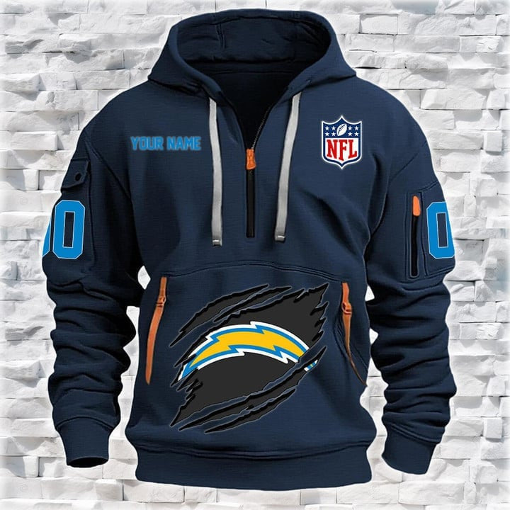 Los Angeles Chargers Heavy Hoodie AZHEAVYHD021