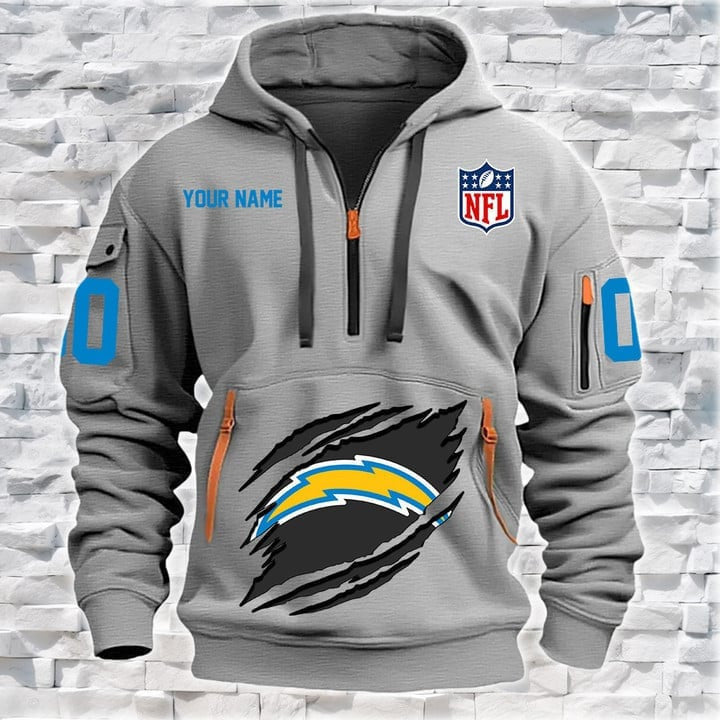 Los Angeles Chargers Heavy Hoodie AZHEAVYHD021
