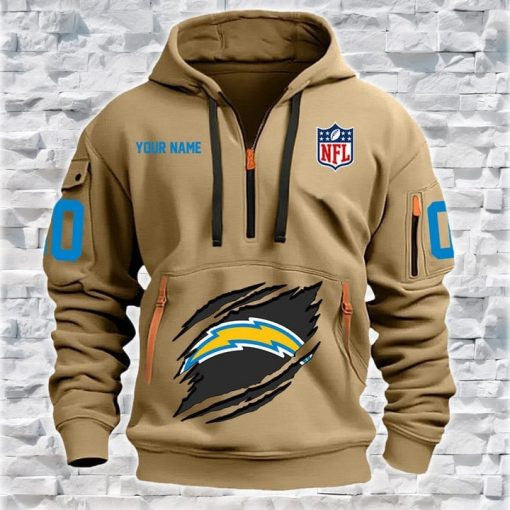 Los Angeles Chargers Heavy Hoodie AZHEAVYHD021