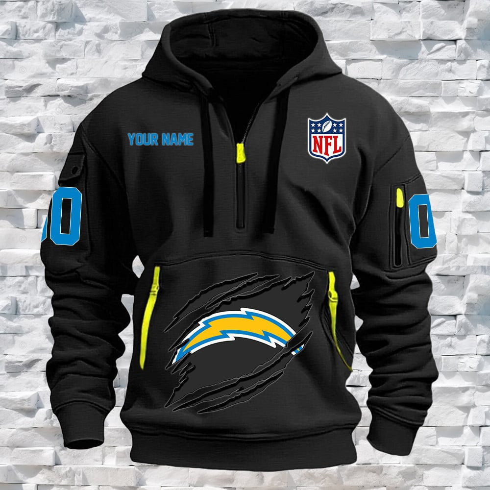 Los Angeles Chargers Heavy Hoodie AZHEAVYHD021