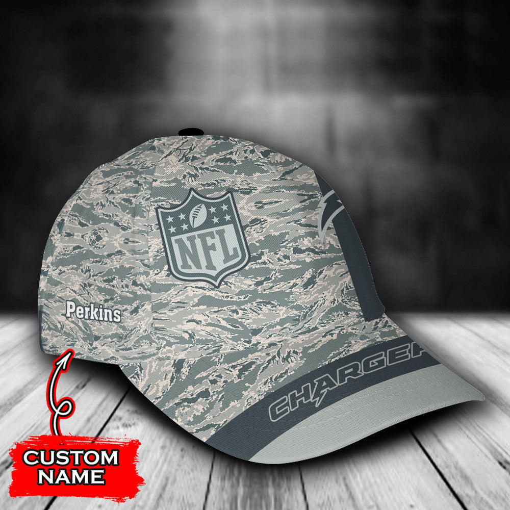 Los Angeles Chargers Personalized Classic Cap BBCAP876