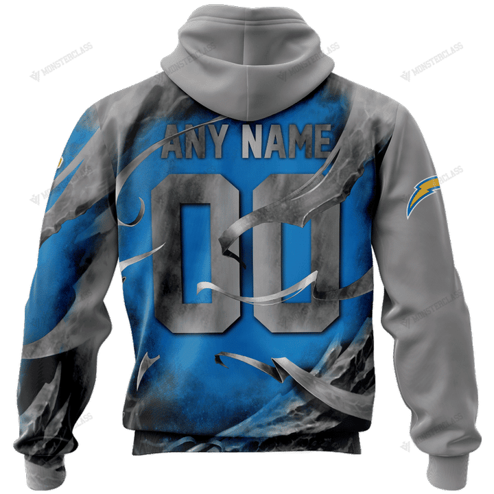 Los Angeles Chargers Limited Edition All Over Print Hoodie Sweatshirt Zip Hoodie T shirt Unisex 864