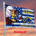 Los Angeles Rams-Flag-Custom Name FL2904