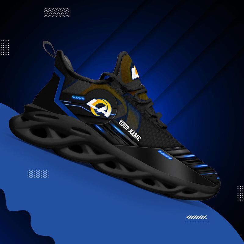 Los Angeles Rams Personalized Yezy Running Sneakers SPD69