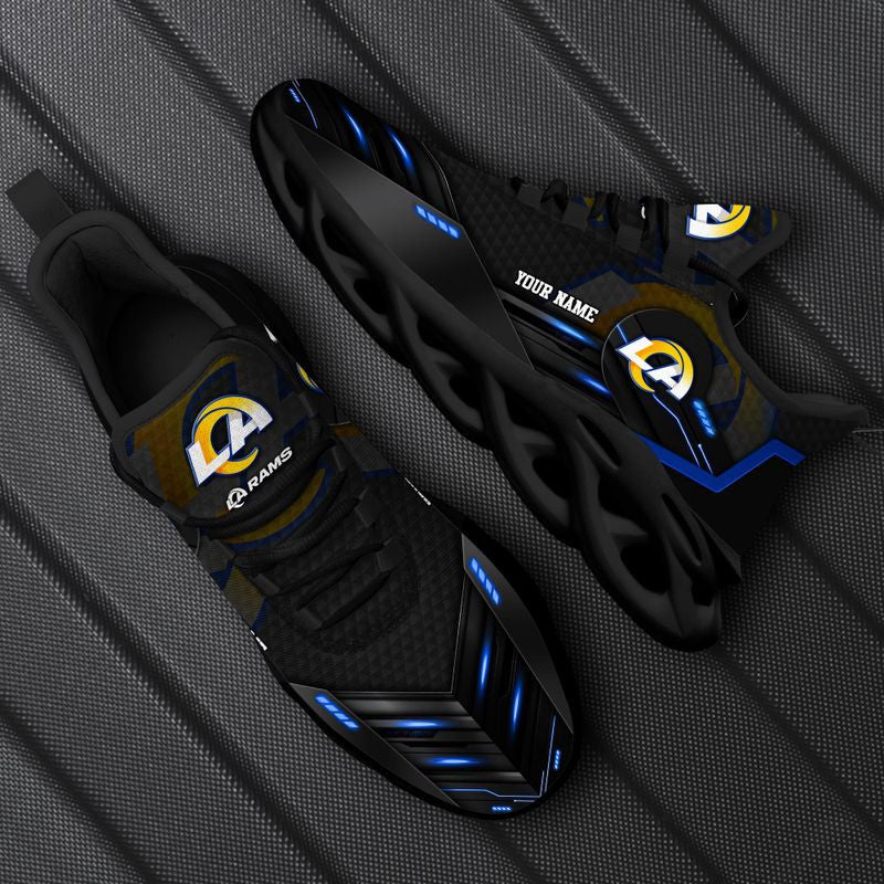 Los Angeles Rams Personalized Yezy Running Sneakers SPD69