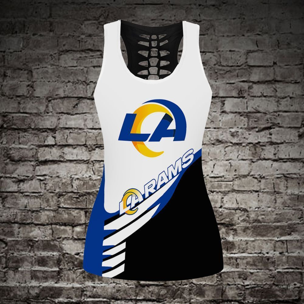Los Angeles Rams Leggings And Tank Top Limited 021
