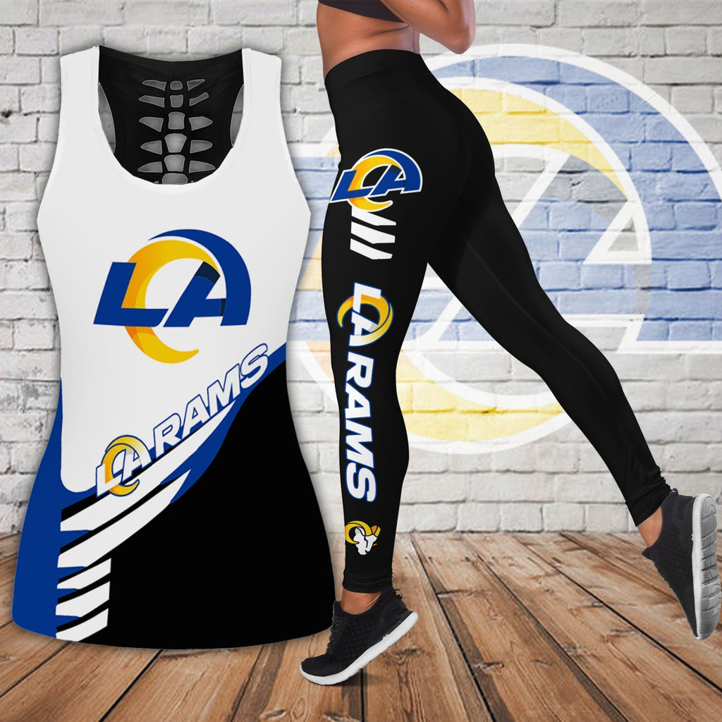 Los Angeles Rams Leggings And Tank Top Limited 021