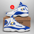 Los Angeles Rams Personalized AJD13 Sneakers 997