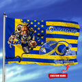 Los Angeles Rams Personalized Flag 117