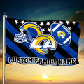 Los Angeles Rams Personalized Flag 81