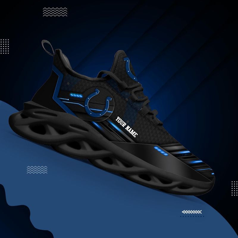Indianapolis Colts Personalized Yezy Running Sneakers SPDMS760