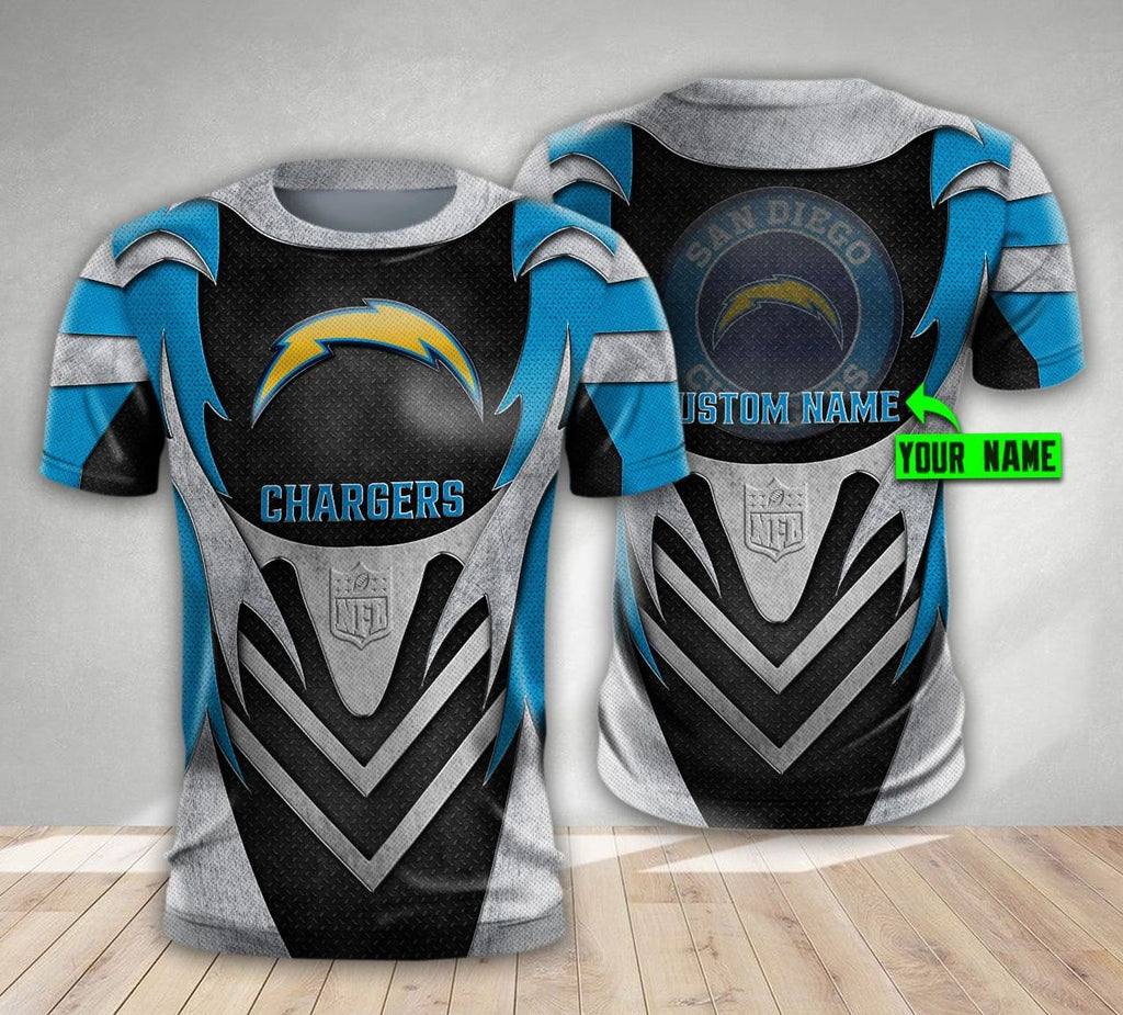Los Angeles Chargers Personalized All Over Printed 469