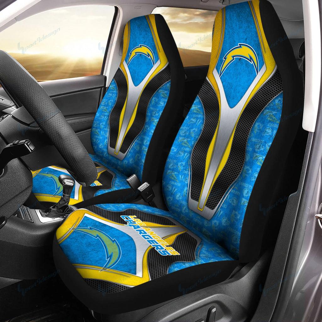 Los Angeles Chargers Car Seat Covers BG40