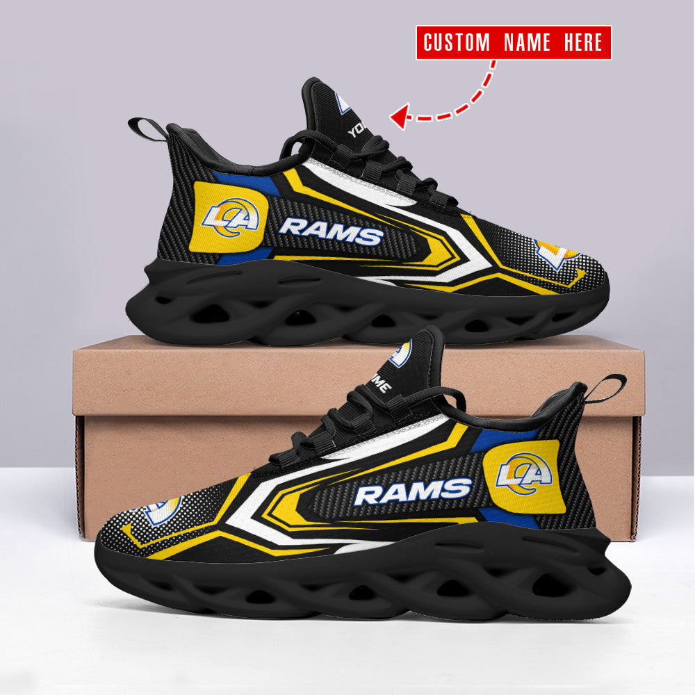Los Angeles Rams Personalized Yezy Running Sneakers BB373