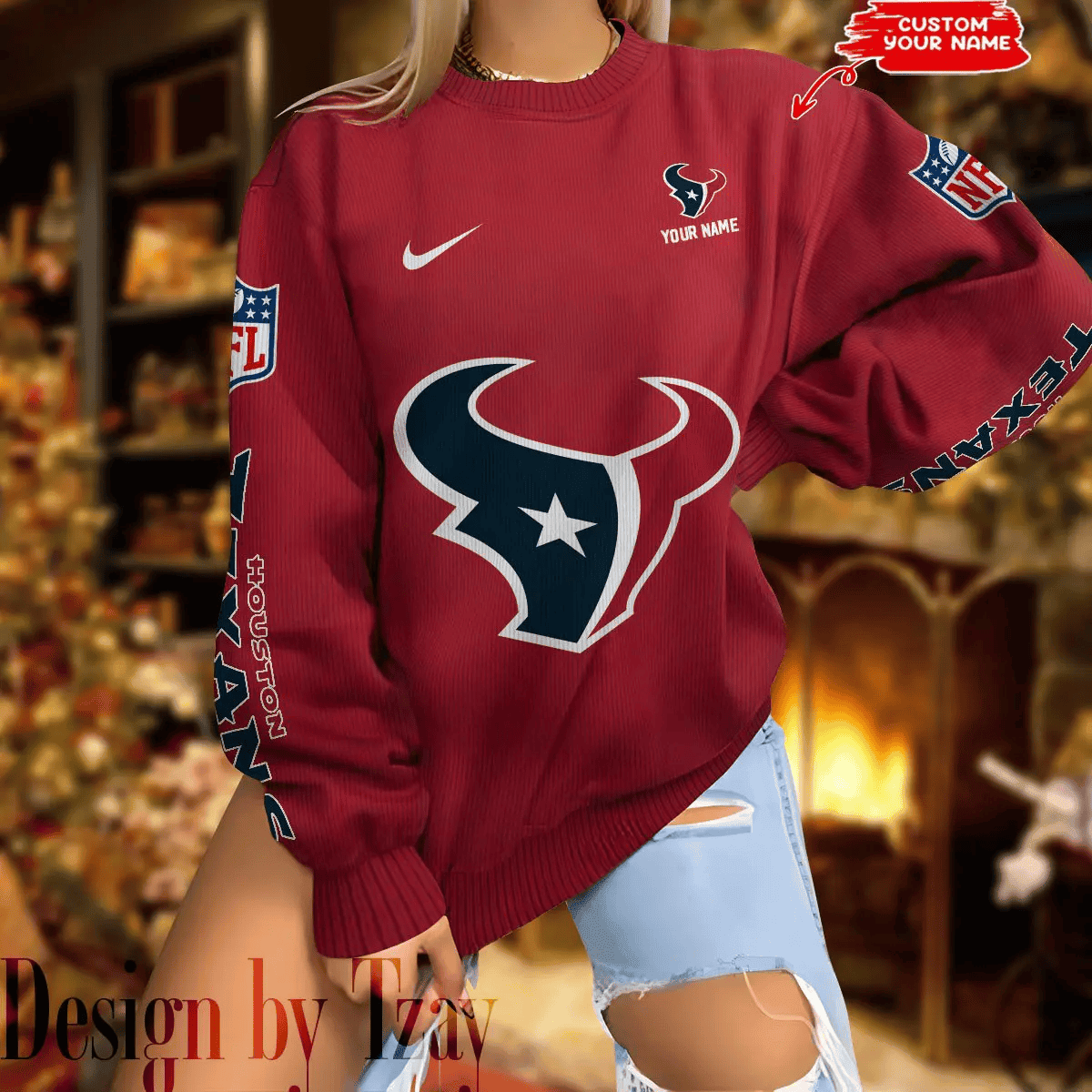 Houston Texans New Woolen Sweater BGSWT197