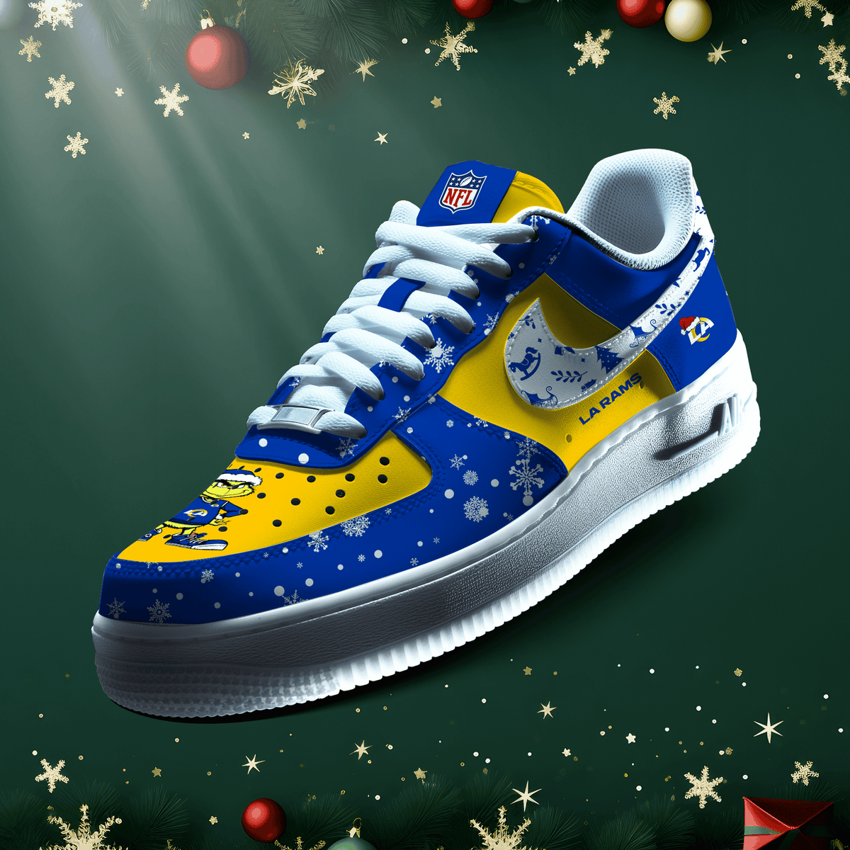 Los Angeles Rams | New Air Force 1 Collection x CHRISTMAS