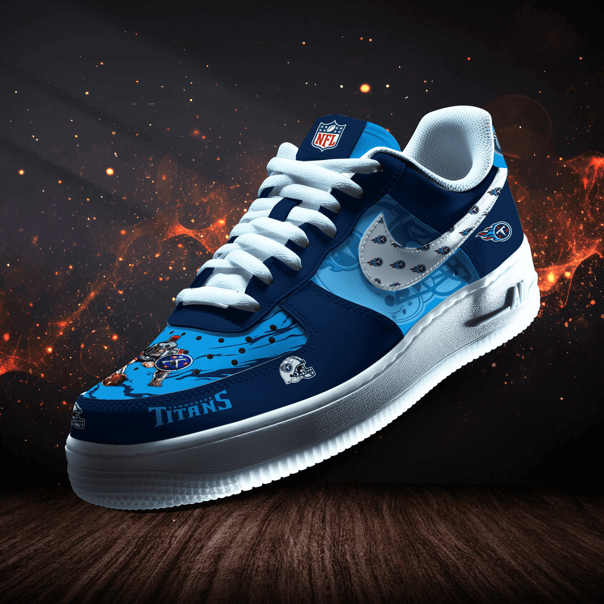 Tennessee Titans | New Collection Trending Air Force 1 Mascot