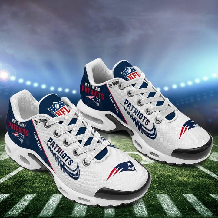 New England Patriots Personalized Plus Sneakers 0813 BGTN187
