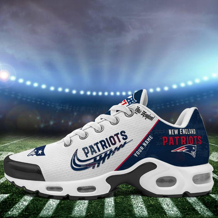 New England Patriots Personalized Plus Sneakers 0813 BGTN187