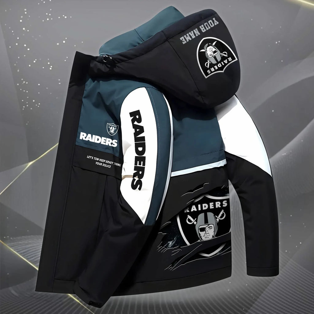 Las Vegas Raiders Outdoor Windproof Jacket SPTOWPJK050