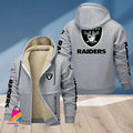 Las Vegas Raiders Multicolor Thickened Zipper Hoodies ANZTZH017