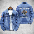 Dallas Cowboys Personalized Premium Denim Jacket S9DJ047