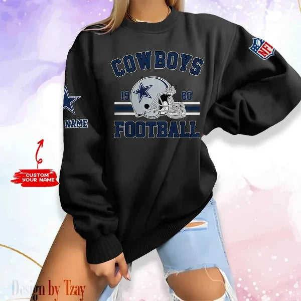 Dallas Cowboys Personalized Fashion Design New Woolen Sweater  BGSWT225